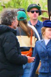 Florence Pugh Spotted on "East of Eden" Set in Oamaru 01.12.2025