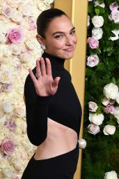 Gal Gadot Stuns in Custom Armani Privé at 2025 Golden Globes