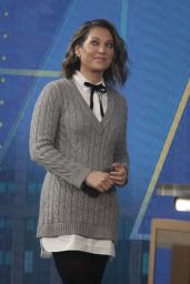 Ginger Zee Arrives in Style at 