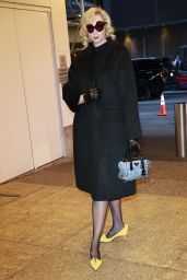 Gwendoline Christie Arrives at CBS Mornings in NYC 01.15.2025