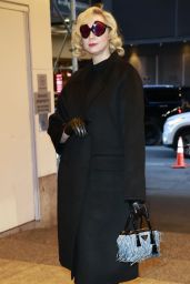Gwendoline Christie Arrives at CBS Mornings in NYC 01.15.2025