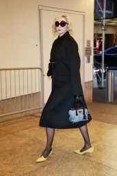 Gwendoline Christie Arrives at CBS Mornings in NYC 01.15.2025