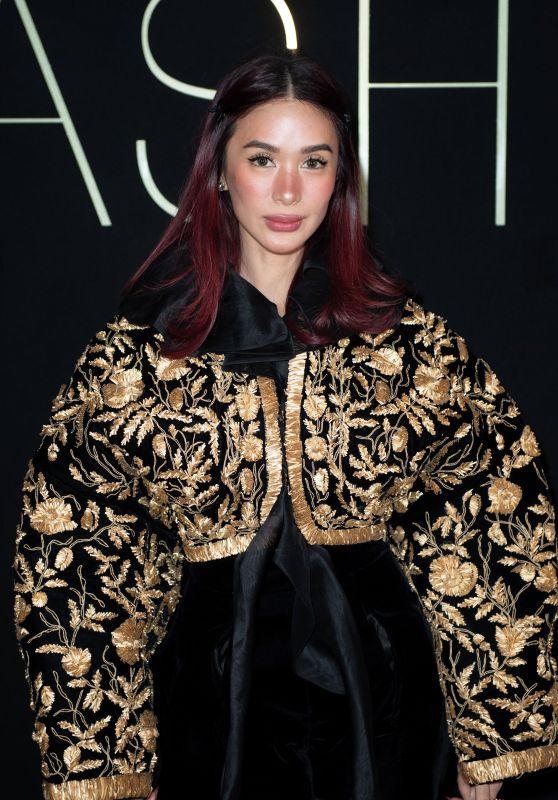 Heart Evangelista at Ashi Studio PFW Front Row 01.30.2025