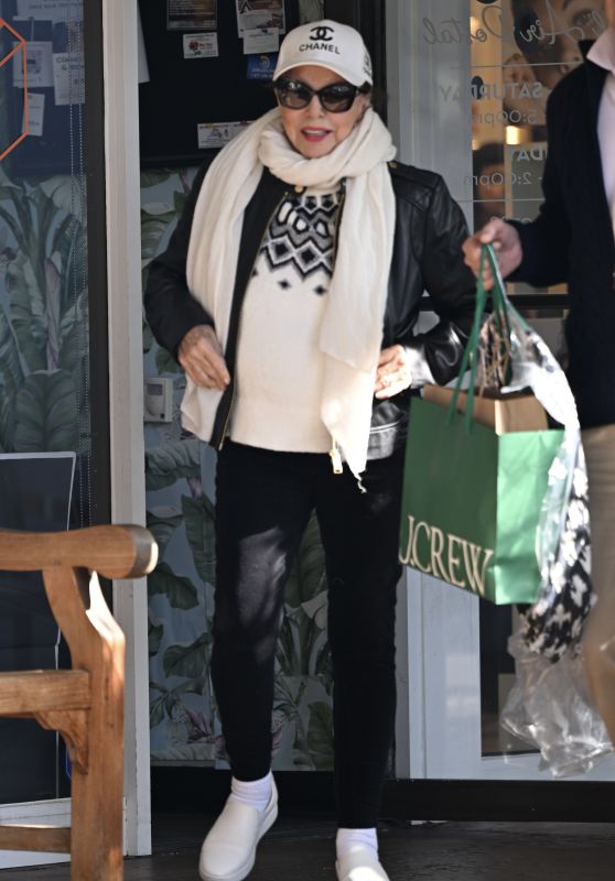 Joan Collins Treats Herself to Retail Therapy in Beverly Glen 12.31.2024