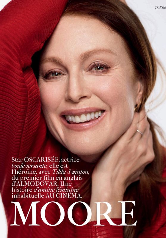 Julianne Moore Graces the Cover of Madame Figaro January 10, 2025