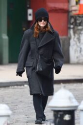 Julianne Moore Spotted Out in New York City 01 22 2025