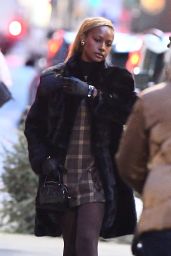 Justine Skye Spotted Out in New York City 01.22.2025