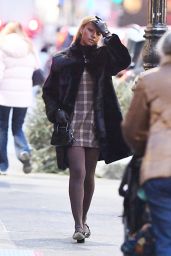 Justine Skye Spotted Out in New York City 01.22.2025