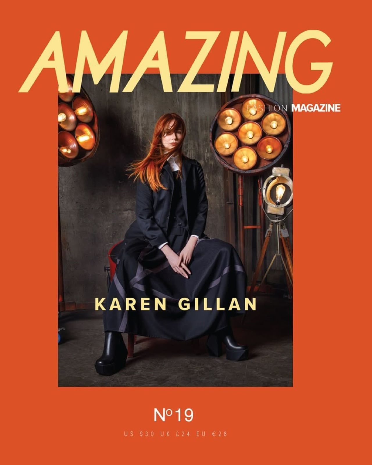 Karen Gillan Stars in The Amazing Magazine Issue No.19 01.07.2025