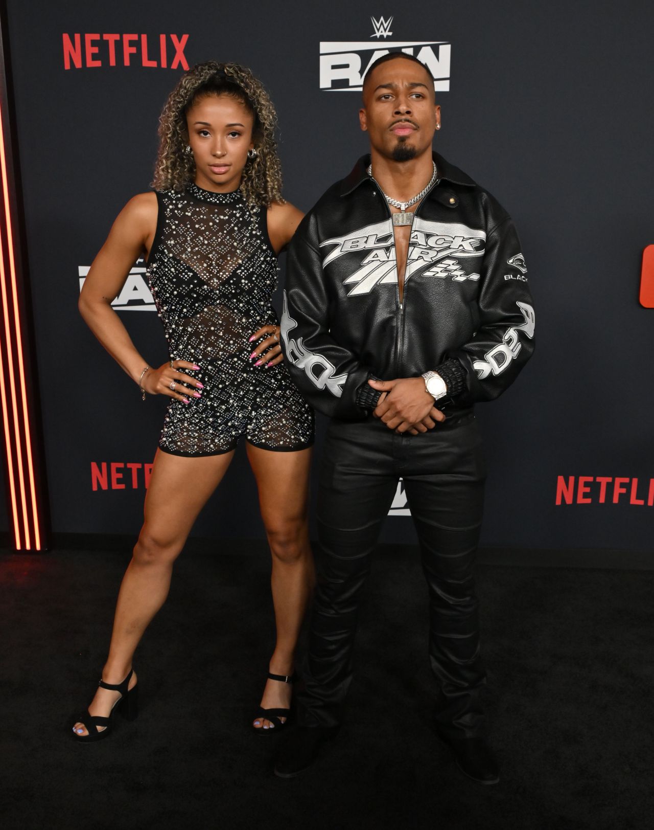 Kelani Jordan at WWE RAW Netflix Premiere 01.06.2025 • CelebMafia