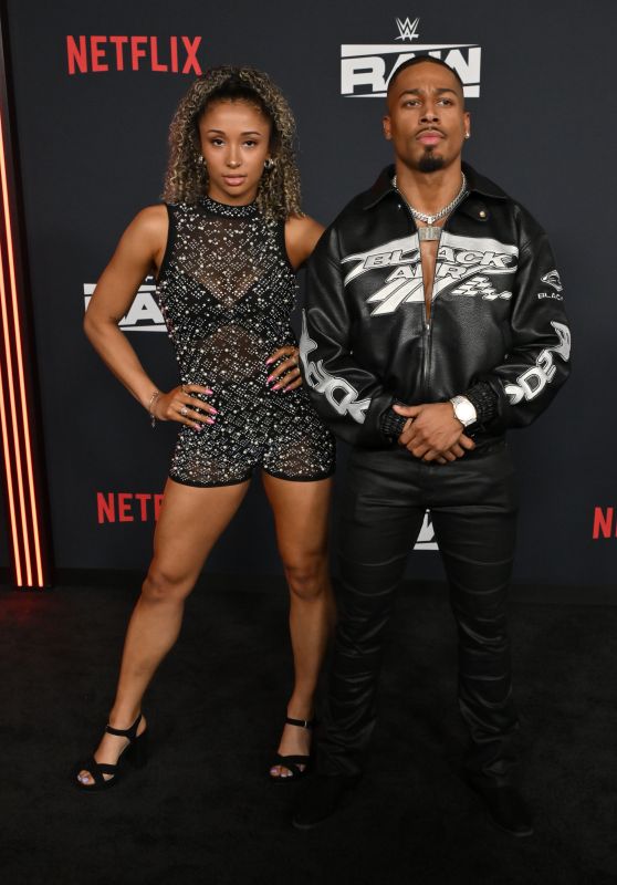 Kelani Jordan at WWE RAW Netflix Premiere - 01.06.2025