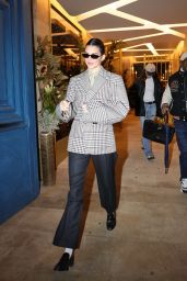 Kendall Jenner at Schiaparelli Show for Paris Fashion Week 01.26.2025