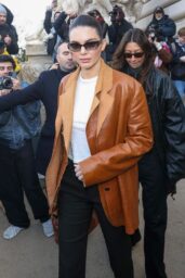 Kendall Jenner Rocks Casual Luxury at Schiaparelli Show