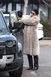 Kylie and Kendall Jenner Arrive for Lunch at The Little Nell in Aspen 01.20.2025