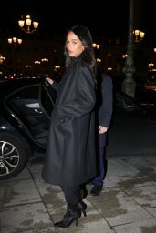 Laura Harrier at Place Vendôme for Fashion Week 01.26.2025