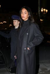 Laura Harrier at Place Vendôme for Fashion Week 01.26.2025