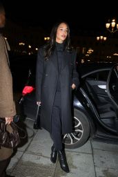 Laura Harrier at Place Vendôme for Fashion Week 01.26.2025