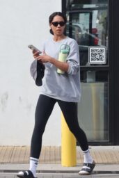 Laura Harrier Enjoys Pilates Class in Los Feliz 01 22 2025