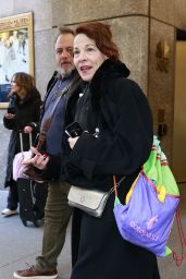 Lili Taylor Spotted Exiting NBC Rockefeller Studios in New York City 01.14.2025
