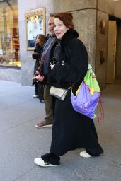 Lili Taylor Spotted Exiting NBC Rockefeller Studios in New York City 01.14.2025