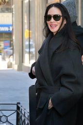 Lucy Liu Spotted Outside The View Studio in NYC - 01.22.2025