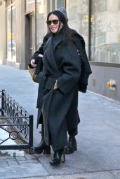 Lucy Liu Spotted Outside The View Studio in NYC - 01.22.2025