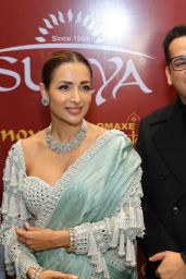 Malaika Arora Attends Grand Opening of House of Surya in New Delhi 01.14.2024