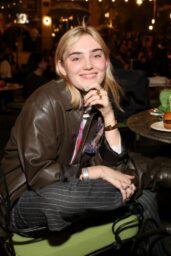 Meg Donnelly Attends Settecento Grand Opening 01 23 2025