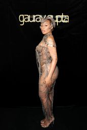 Megan Thee Stallion Stuns at Gaurav Gupta Show
