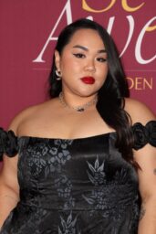 Meghan Q Mai at the 2025 Golden Globes WWD Style Awards