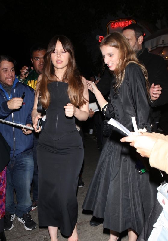 Mia Goth Spotted Barefoot at W Magazine