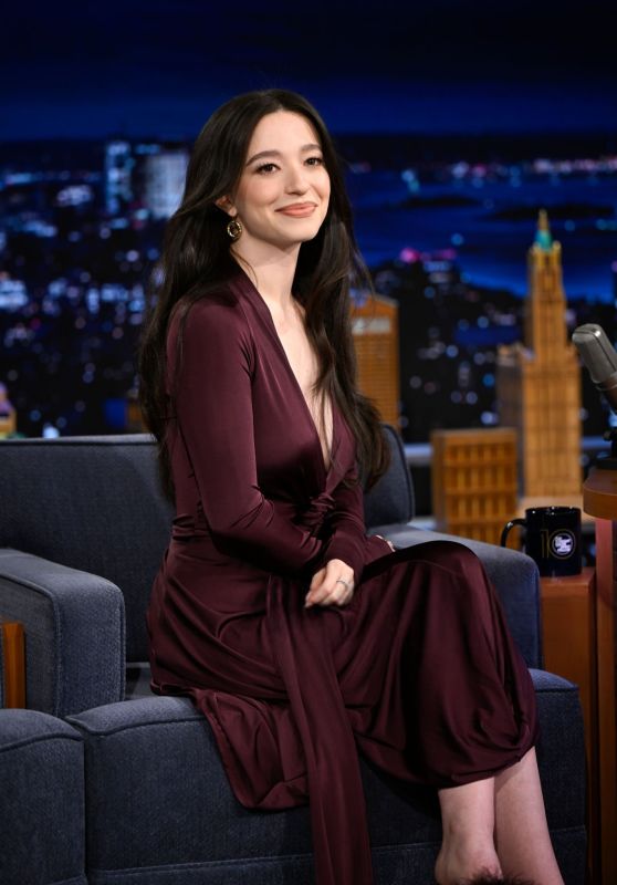 Mikey Madison Attends The Tonight Show Starring Jimmy Fallon - 01.08.2025