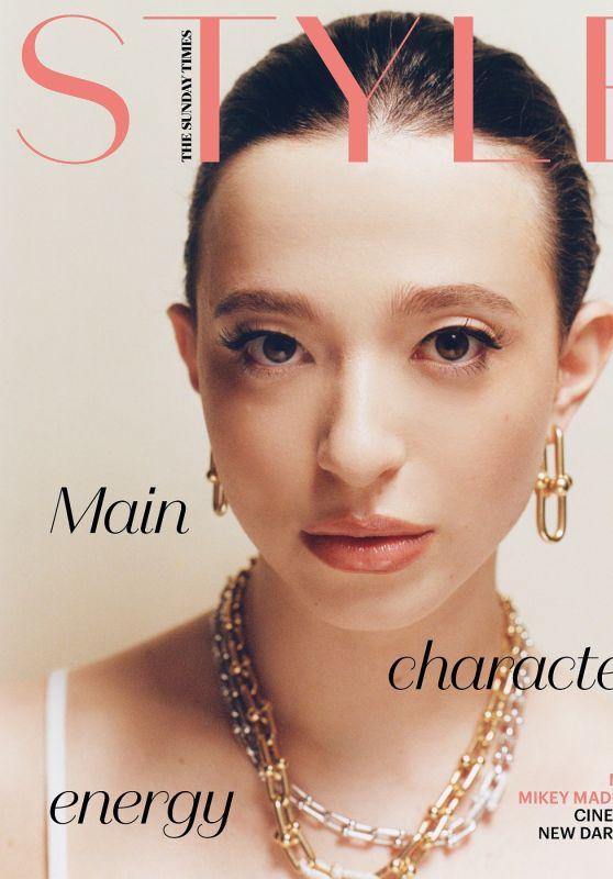 Mikey Madison Covers The Sunday Times Style January 2025