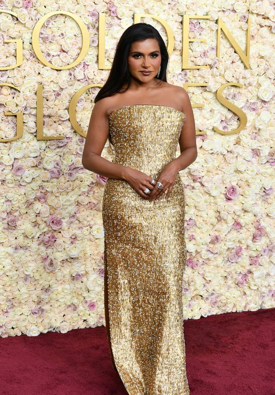 Mindy Kaling at 82nd Annual Golden Globe Awards