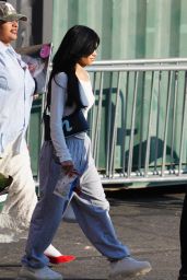 Nessa Barrett Leaves Jimmy Kimmel Live! 01.28.2024