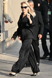 Pamela Anderson Arrives at Jimmy Kimmel Live! 01.30.2025