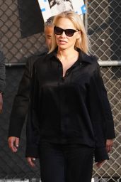 Pamela Anderson Arrives at Jimmy Kimmel Live! 01.30.2025