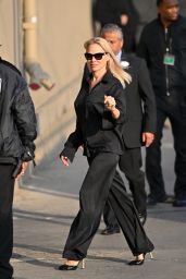 Pamela Anderson Arrives at Jimmy Kimmel Live! 01.30.2025