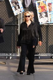 Pamela Anderson Arrives at Jimmy Kimmel Live! 01.30.2025