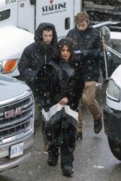 Priyanka Chopra and Nick Jonas Team Up on Set in Toronto 01 13 2025