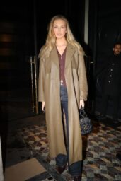 Romee Strijd Spotted at Costes in Paris 01 29 2025