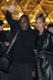 Sabrina & Idris Elba Spotted at Louis Vuitton Fashion Show in Paris - 01.21.2025