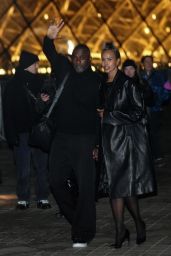 Sabrina & Idris Elba Spotted at Louis Vuitton Fashion Show in Paris - 01.21.2025