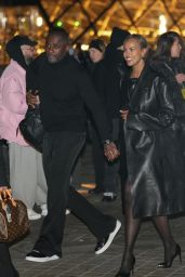 Sabrina & Idris Elba Spotted at Louis Vuitton Fashion Show in Paris - 01.21.2025