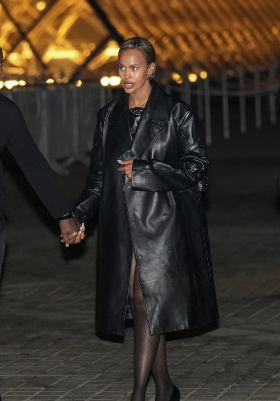 Sabrina & Idris Elba Spotted at Louis Vuitton Fashion Show in Paris - 01.21.2025