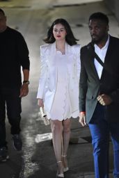 Selena Gomez Smiles Leaving Jimmy Kimmel Live - 01.06.2025