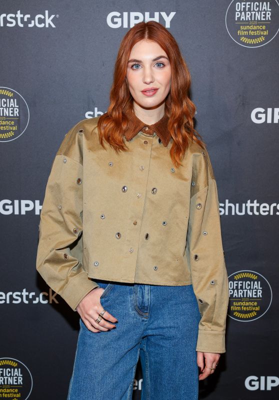 Sophie Nélisse at Sundance Shutterstock Chalet 01.25.2025