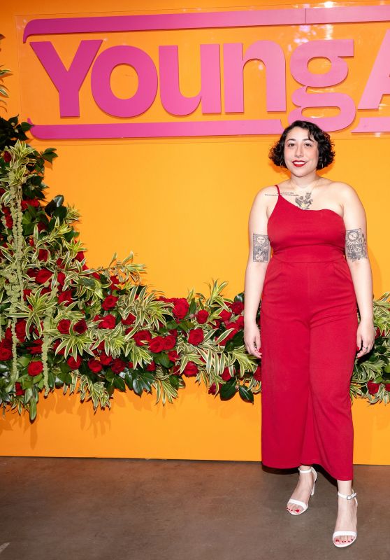 Topaz Winters at YoungArts Gala, Rubell Museum 