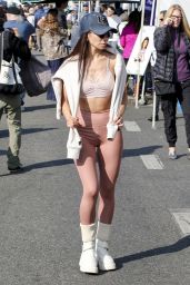 Vanessa Bejine Spotted in Sporty Chic Look at Studio City Farmers Market - 01.19.2025