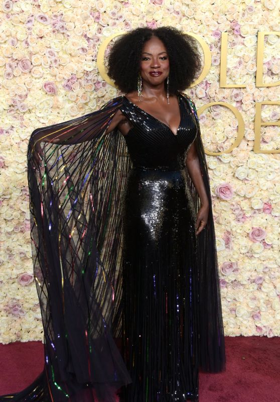 Viola Davis Stuns in Reimagined Gucci Gown at 2025 Golden Globes